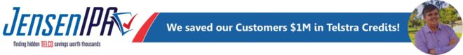 Another $1M credit recovered from telecom expenses.