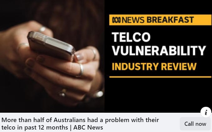 Telco problems? Less than a quarter complain