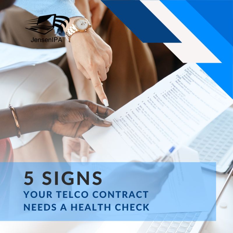 5 signs your Telco contract needs a HEALTH CHECK!